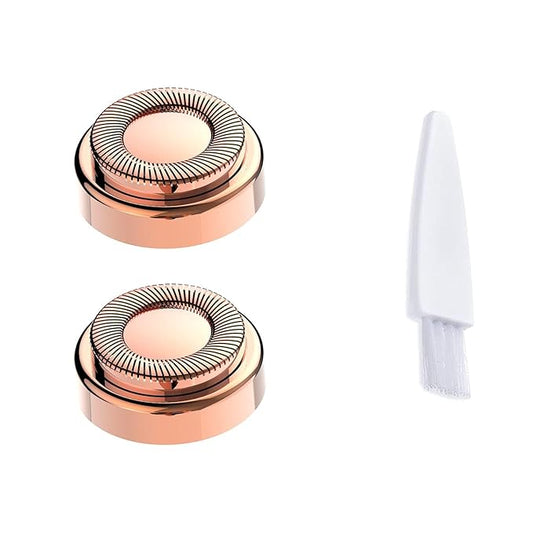 claities Replacement Heads – Facial Hair Remover for Women Replacement Heads for Generation （2PC）- as Seen on TV Painless Face Shaver -Mini Hair Remover, Electric Razor Shaver Portable