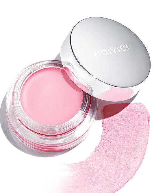 VIDIVICI Blush – VIDIVICI Millennial Glow Cream Blush 04 Peony Milk - Creamy Face Cheek Blusher for Smooth & Silky Skin - Soft Satin Finish with Natural Color - For Fair to Light Skin Tone, 0