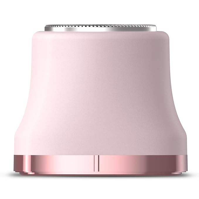 Risina Replacement Heads – Bikini Trimmer Replacement Facial Shaving Head - Stainless Steel, Detachable, Easy to Clean, Pink