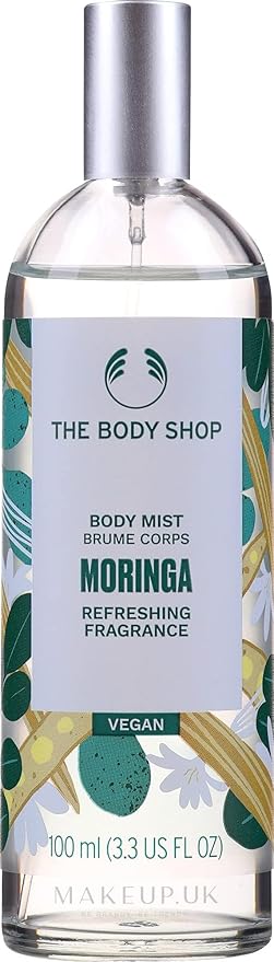 TheBodyShop Body Sprays – The Body Shop Moringa Body Mist, Paraben-Free Body Spray, 3