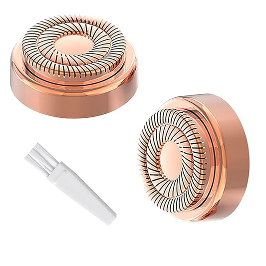 tuokiy Replacement Heads – Replacement Heads for Flawless Finishing Touch Facial Hair Remover Device, Replacement Blades For Flawless Facial Hair Removal