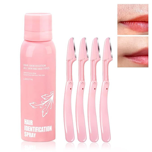 glowtalebaeuty Depilatories – Hair Identifier Spray for Face Shaving，Facial Hair Removal For Women,face hair identifier spray，Moisturizing And Skin Care Set Spray，suitable for all skin types (1 set)