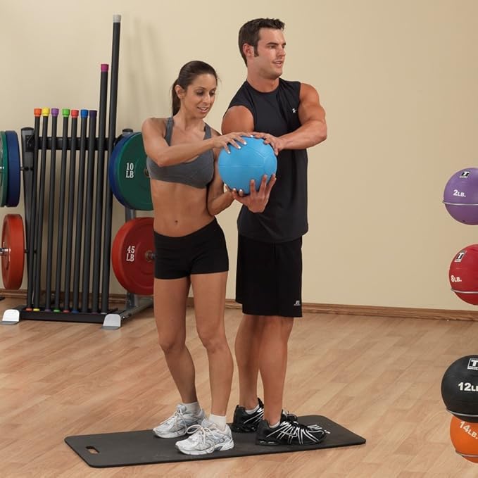 Top Pick – Body-Solid Rubber Medicine Ball - Superior Grip
