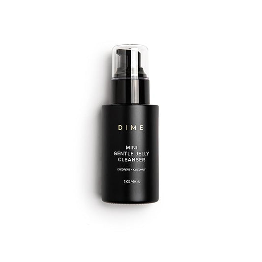 Dime Beauty Gentle Jelly Cleanser, Hydrating Facial Cleanser and Makeup Remover, Sensitive Skin Face Wash, Travel Size Face Wash 2 oz / 60 ml