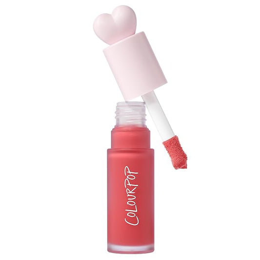 ColourPop Blush – ColourPop Weightless Liquid Blush - Hydrating, Liquid Blush for Cheeks - Glowy Summer Makeup with Hyaluronic Acid for a Healthy Glow - Designed with a Doe Foot Applicator - She's Cute (0