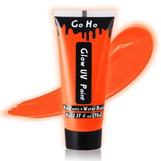 Go Ho Neon Orange Body Paint 2.37oz