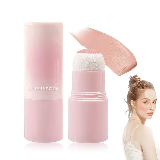 glowtalebaeuty Blush – Matte Contour Blush Stick for Cheeks and Face - Buildable Shimmer Facial Blusher Shades - Blendable Cosmetic Makeup 04