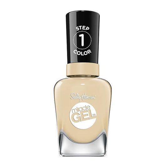 Sally Hansen Miracle Gel™, Sun-Shower, Long Lasting, Gel-Like Formula, No UV Lamp Needed, Nude Nail Polish