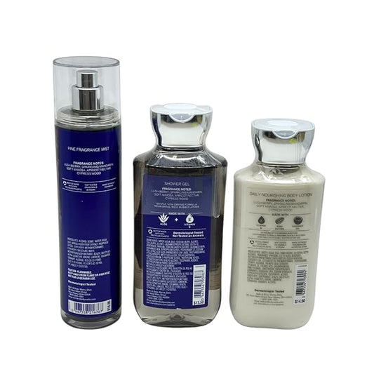 Bath+%26+Body+Works Sets & Kits – Bath and Body Works,TWILIGHT WOODS SET,shower gel,body lotion,fragrance mist