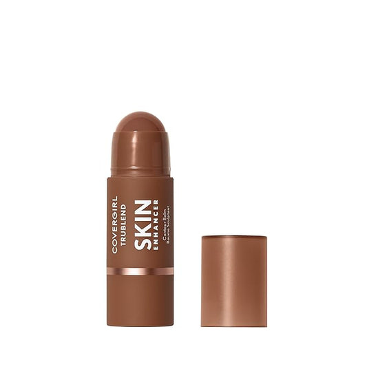 COVERGIRL Blush – CoverGirl Trublend Skin Enhancer Contour Stick Balm, 130 Snatched, Vegan Formula, Easy to Use, Glides on Effortlessly, Non-Greasy, Doesn't Crease, 0