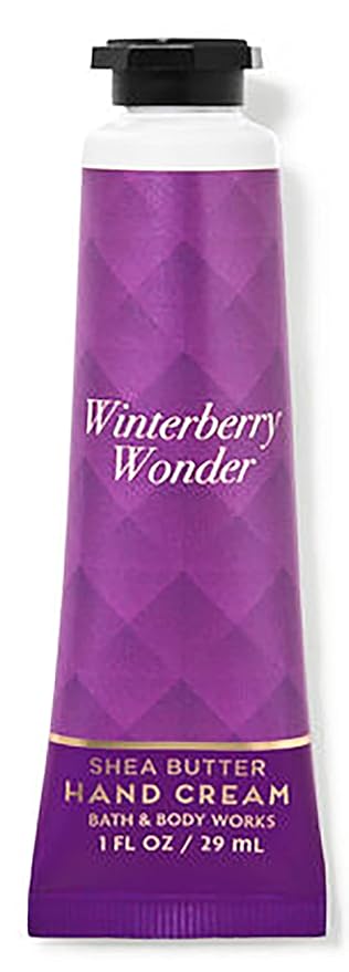 LushLather Hand Creams & Lotions – Bath & Body Works Winterberry Wonder Shea Butter Travel Size Hand Cream 1oz (Winterberry Wonder) 1 Fl Oz (Pack of 1)