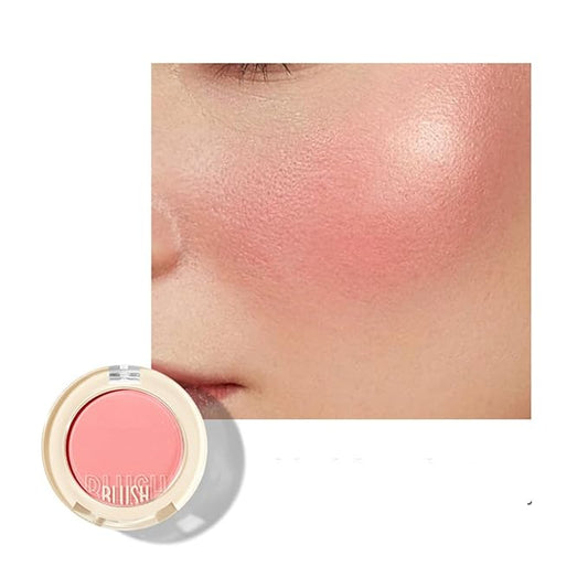 Melemando Blush – Shiny Blush 12 Color Cream High-Pigmented Buildable Face Blush Long-Lasting Natural Look Face Blush for Cheeks (Color 04)