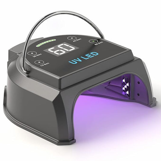 80w professional cordless uv led