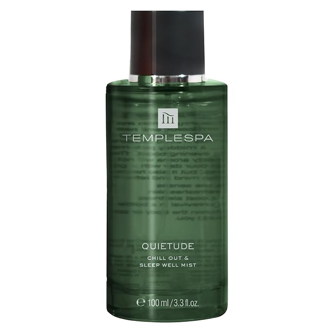 TEMPLESPA Body Sprays – TEMPLESPA | QUIETUDE | Chill Out & Sleep Well Mist - Natural Body Spray, Natural relaxation aid, Lavender, Vetivert, Cedarwood, Chamomile Fragrance, Natural Ingredients, Vegan 3