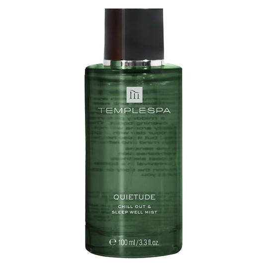 TEMPLESPA Body Sprays – TEMPLESPA | QUIETUDE | Chill Out & Sleep Well Mist - Natural Body Spray, Natural relaxation aid, Lavender, Vetivert, Cedarwood, Chamomile Fragrance, Natural Ingredients, Vegan 3