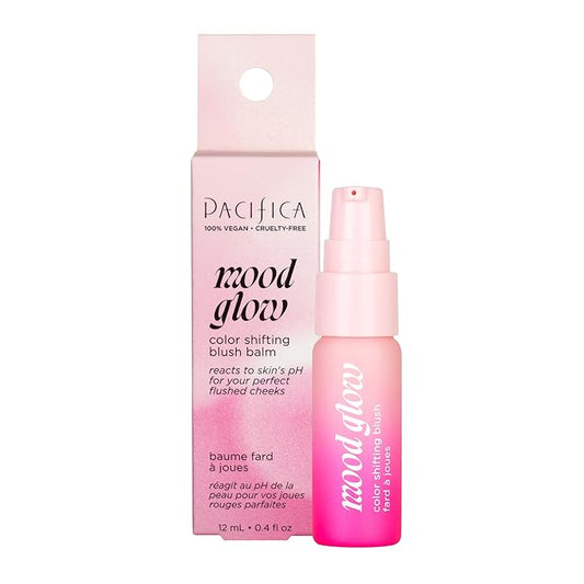 PacificaBeauty Blush – Pacifica Liquid Spray Blush Mood Glow PH Color Shifting Blush Balm Face Makeup, Color Shifting, Reacts to Skin pH, Hydrating Cheek Tint, Vegan, 0