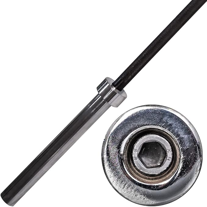 Top Pick – Body-Solid (OB72B Aloy Steel Olympic Bar - 6ft 44lb Barbell 600lbs Weights
