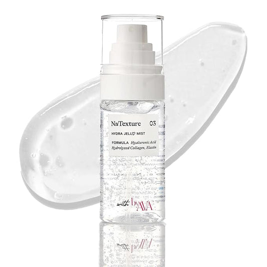 byAVA Face Mists – Jelloskin Hydra Jell Face Mist by AVA x NuTexture Hydrating Face Spray with Collagen, Hyaluronic Acid, Vitamin C & E