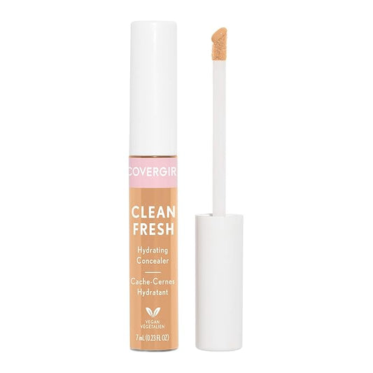 COVERGIRL Clean Fresh Hydrating Concealer, Light Medium, 0.23