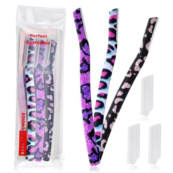 glowtalebaeuty Disposable Razors – Beauty's Choice's Unique Face Razors For Women | Dermaplane Razor For Women Face | Facial Razors for Women Face | Face Shavers for Women | Womens Face Razor Peach Fuzz | Dermaplaning Razor