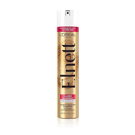 LOrealParis Hair Sprays – L'Oreal Paris Elnett Satin Extra Strong Hold Color Treated Classic Hairspray, 11 oz
