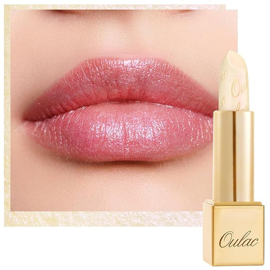 OulacCosmetics Lipstick – Oulac Glitter Lipstick for Women with Metallic 3D Shine Lightweight Hydrating Formula, High Impact Lip Color, Vegan & Gluten Free Beauty, Sheer Coverage Lip Makeup, Crystal Veil(27)