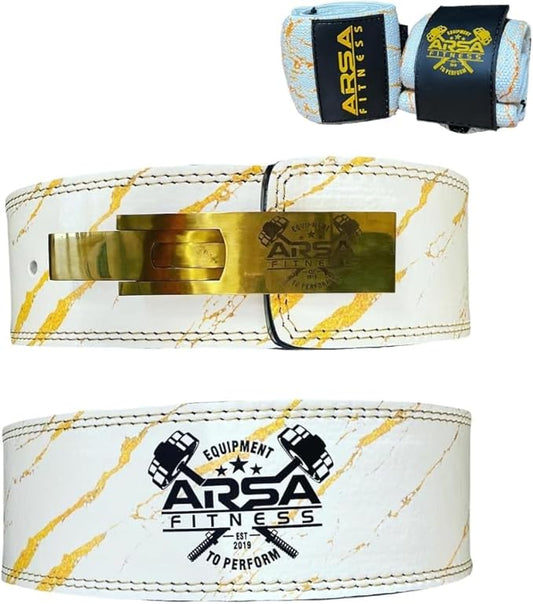 Top Pick – Two-Piece Bundle With Lever Belt & Wristwraps 10MM Thickness 4" Width