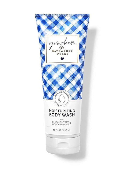 LushLather Body Washes – Bath and Body Works Gingham Moisturizing Body Wash 10 oz (Gingham)