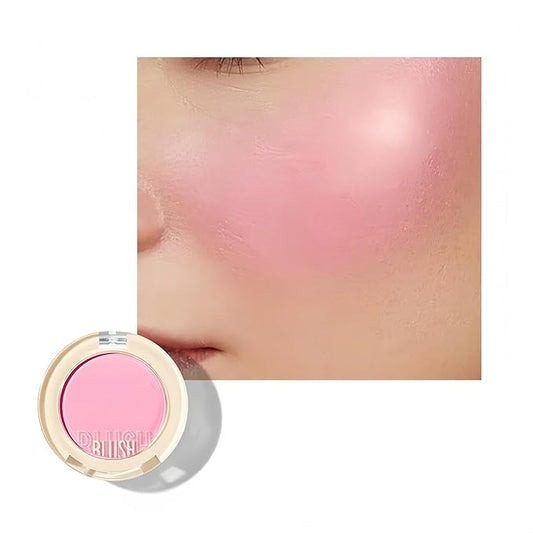 Melemando Blush – Shiny Blush 12 Color Cream High-Pigmented Buildable Face Blush Long-Lasting Natural Look Face Blush for Cheeks (Color 03)