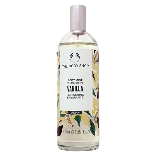 TheBodyShop Body Sprays – The Body Shop Vanilla Body Mist – Refreshes and Cools with a Sweet Scent – Vegan – 3