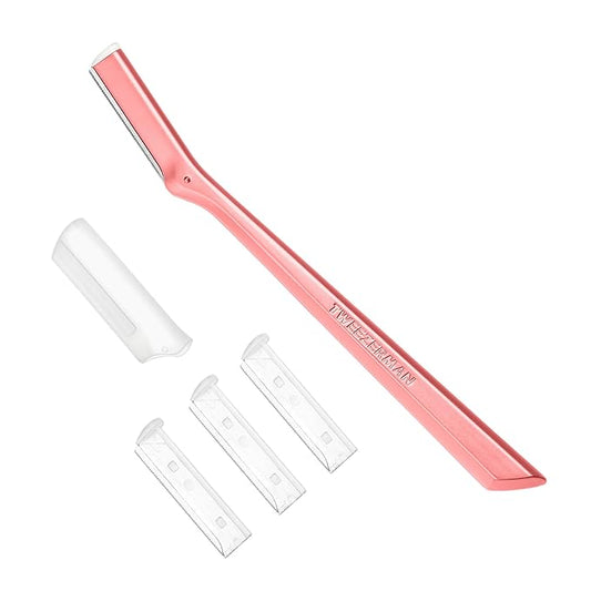 Tweezerman Disposable Razors – Tweezerman Exclusive Tea Rose Facial Razor
