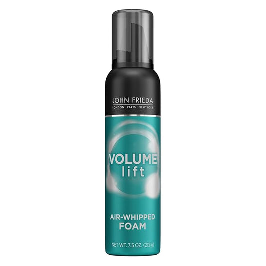 JohnFrieda Gels – John Frieda Volume Lift Air Whipped Foam, Volumizing Hair Mousse with Air-Silk Technology for Fine or Flat Hair, Adds Lasting Body and Fullness with flexibile Hold, 7