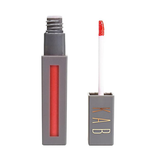 KAB Ultra-Luminous Tinted Lip Gloss – Richly Pigmented, Cupcake-Flavored Lip Gloss in Handpicked Shades like Strawberry Frosting – Cruelty-Free Long-Lasting Lip Gloss Color with Doefoot Applicator