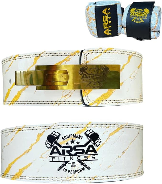 Top Pick – Two-Piece Bundle With Lever Belt & Wristwraps 10MM Thickness 4" Width