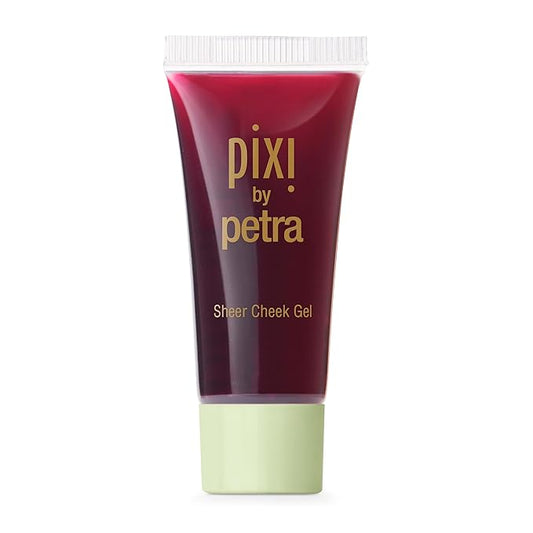 PixiBeauty Blush – Pixi Sheer Cheek Gel - Flushed | Gel Blush For A Sheer Flush Of Colour | Oil-Free & Fragrance-Free Hydrating Liquid Blush | 0