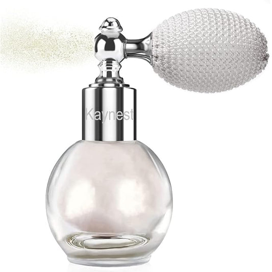 Highlighter Powder Spray, Longwear Glitter Spray for Body,