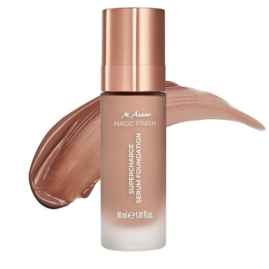 M. Asam MAGIC FINISH Supercharge Serum Foundation Deep 1.01 Fl Oz
