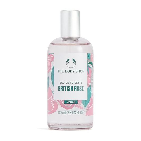 TheBodyShop Eau de Toilette – The Body Shop British Rose Eau De Toilette – Fresh Dewy Fragrance – Vegan – 3