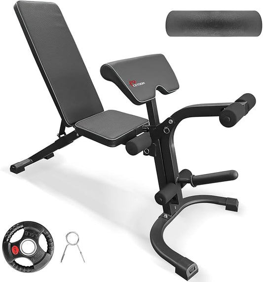Top Pick – Multi-Functional Adjustable Weight Bench for Full Body Workout