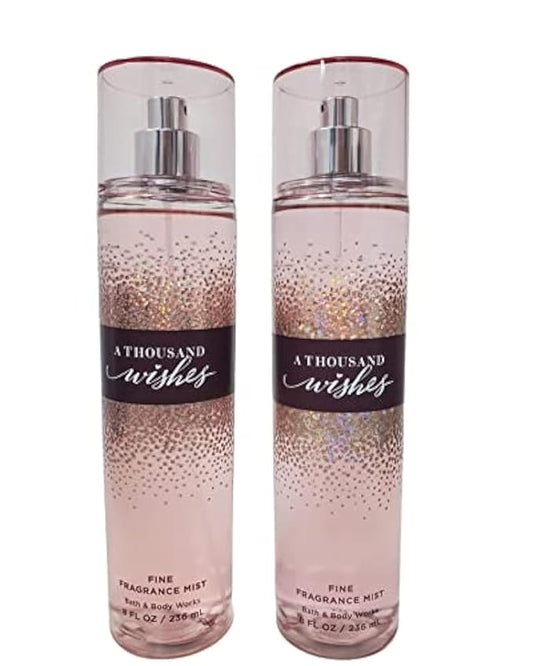 Bath+%26+Body+Works Body Sprays – (Set of 2) - Bath & Body Works Fragrance Mist, A Thousand Wishes