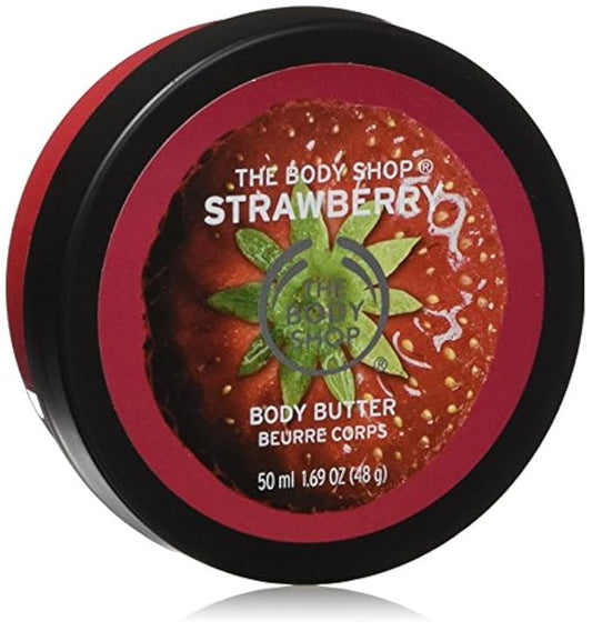TheBodyShop Body Butters – The Body Shop Strawberry Body Butter - Nourishing & Moisturizing Skincare for Normal Skin – Vegan - 1