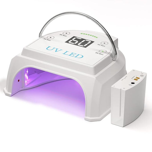 80w professional cordless uv led