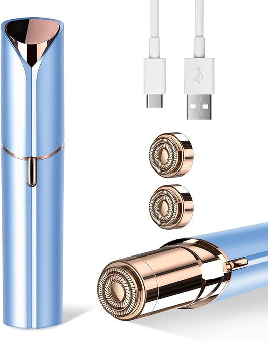 claities Epilators – Facial Hair Remover for Women- as Seen on TV Painless Face Shaver -Mini Hair Remover, Electric Razor Shaver Portable Bikini Epilator for Lips, Chin, Armpit, Peach Fuzz, Fingers, Neck, Cheek