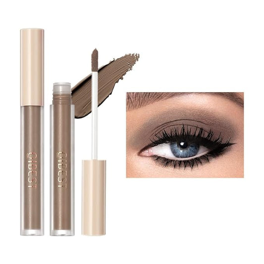 ONarisae Eyeshadow – Eyeshadow liquid Matte Long Lasting High-pigmented Eyeshadow Gel Eye Makeup (Matte Dark Brown