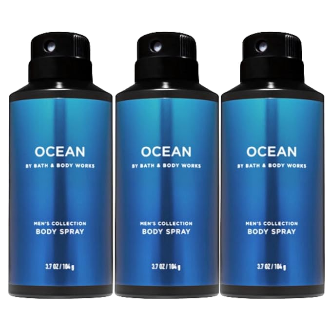 Bath+%26+Body+Works Body Sprays – Bath and Body Works Ocean Men's Deodorizing Body Spray, 3