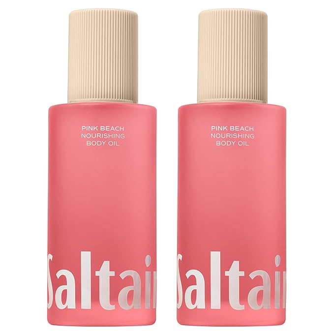 Saltair Oils – Saltair - Pink Beach Body Oil - Nourishing Body Moisturizer - 2 Pack