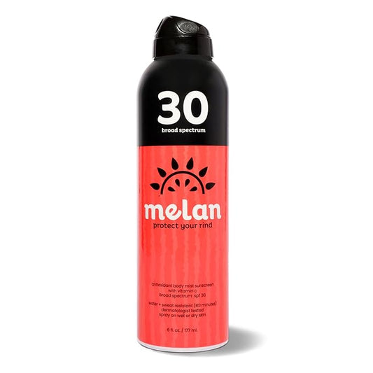 glowtalebaeuty Body Sunscreens – SPF 30 Antioxidant Sunscreen Body Mist, 6 oz - Lightweight, Water & Sweat Resistant, Vitamin C, Green Tea, Broad Spectrum, Vegan, Clean Ingredients, Dermatologist Tested, Non-Greasy, Made in USA