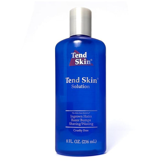 TendSkinMadeinUSA Lotions – Tend Skin Razor Bump, Ingrown Hair Solution for Unsightly Razor Bumps, Ingrown Hair and Razor Burns, Post Shaving and Waxing Toner for Men and Women, Made in USA, 8 Oz