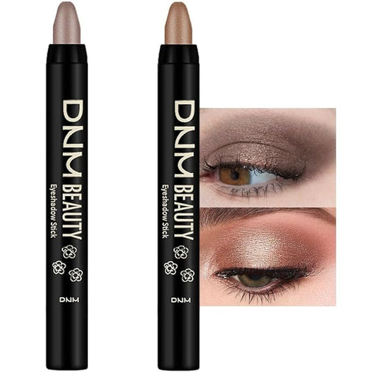 evpct Eyeshadow – evpct 2Pcs Cream Eyeshadow Sticks Set for Eyes Waterproof, Taupe Shimmer & Bronze Shimmer Matte Eye shadow Stick Pencil Pen Bulk sombras en crema para ojos 19+20