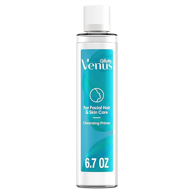 Venus Serums – Gillette Venus for Facial Hair & Skin Care Cleansing Primer for Dermaplane Prep, 6